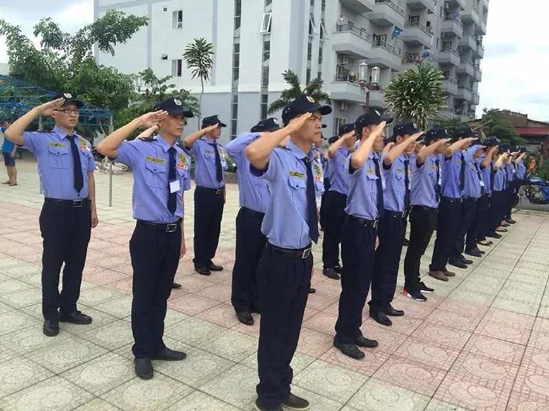 Đội ngũ Công ty bảo vệ Bách Thắng
