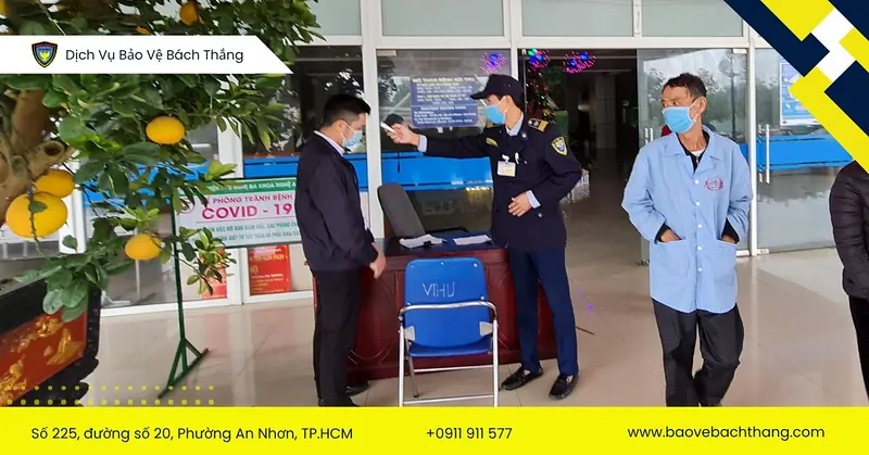 Tất cả nhân viên đã được đào tạo bài bản về nghiệp vụ bảo vệ