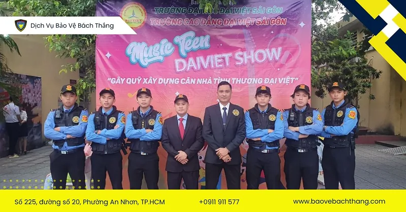 Dịch vụ bảo vệ sự kiện ngày càng phổ biến