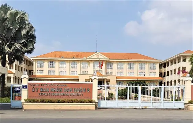Thông tin địa chỉ và số điện thoại UBND Quận 8
