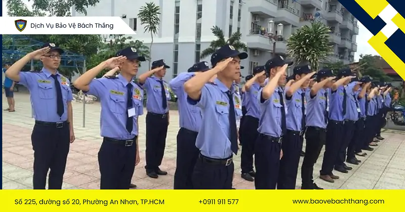Lực lượng bảo vệ chuyên nghiệp của Bảo vệ Bách Thắng
