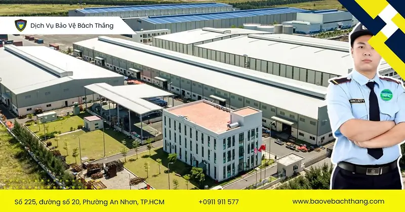 Nhân viên bảo vệ KCN có nhiệm vụ đảm bảo an ninh, an toàn, tài sản và con người