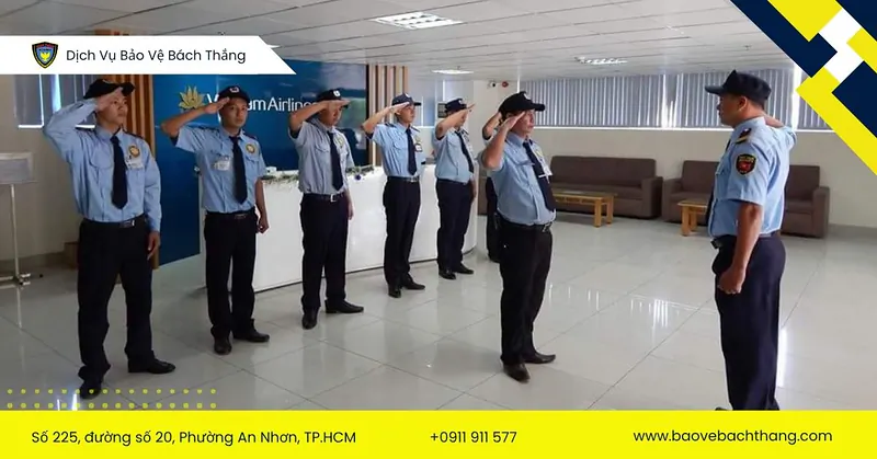 Nhân viên bảo vệ có kỹ năng quan sát và xử lý tốt trong mọi tình huống