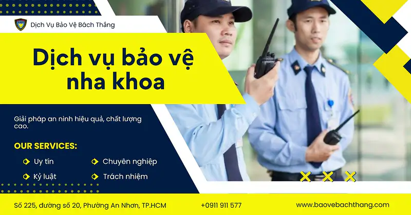 Dịch vụ bảo vệ nha khoa uy tín, trọn gói và tiết kiệm chi phí
