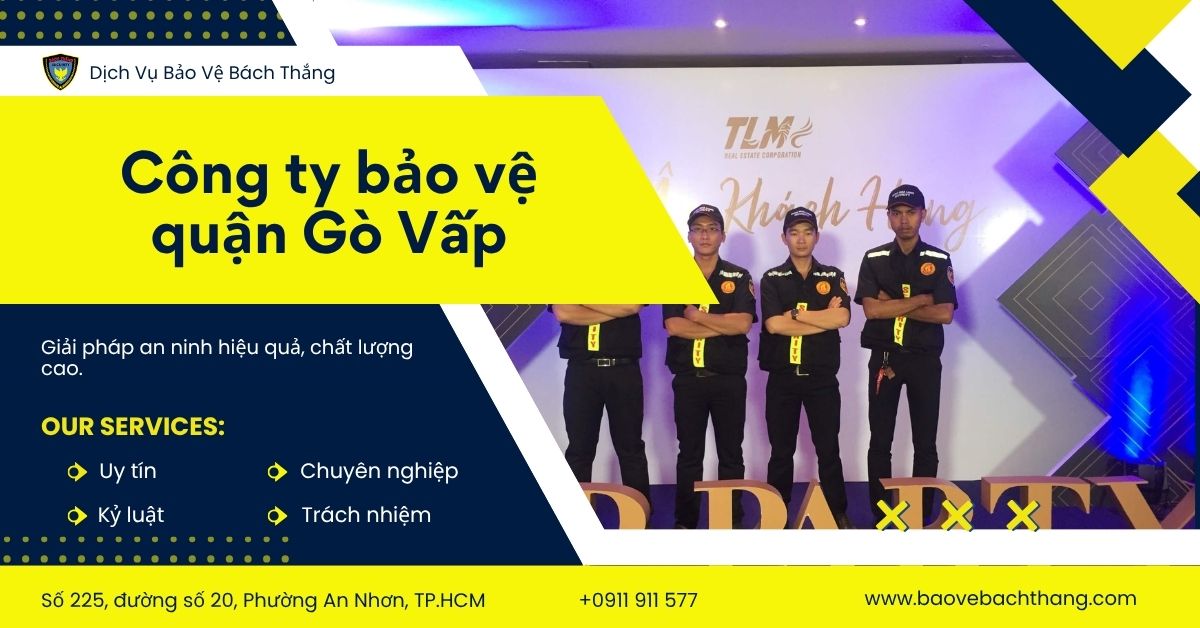 công ty bảo vệ quận Gò Vấp