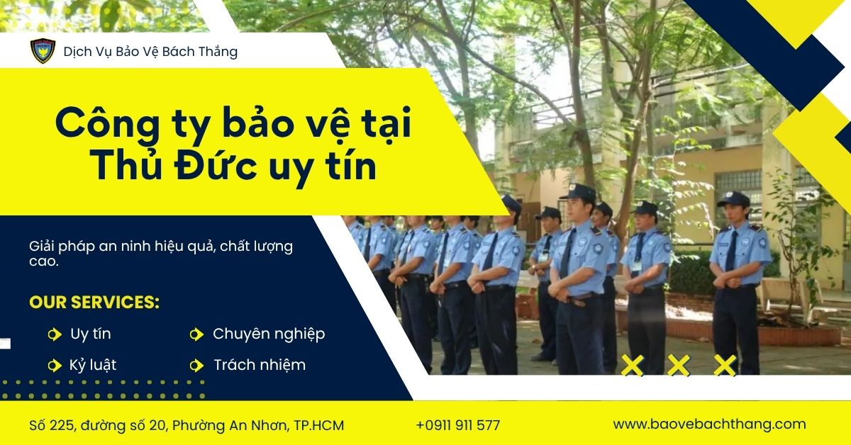 cong ty bao ve tai thu duc