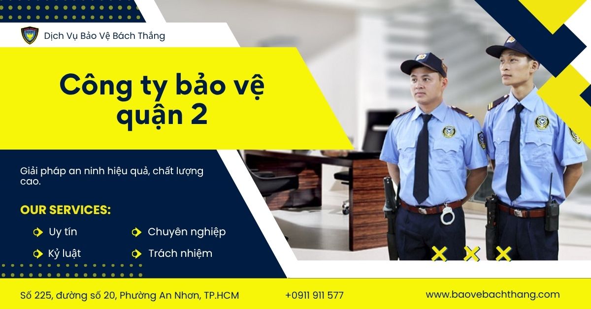 công ty bảo vệ quận 2