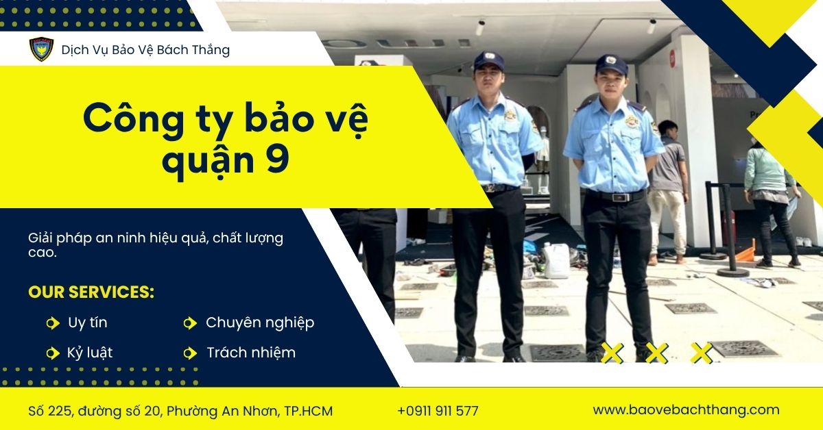 công ty bảo vệ quận 9