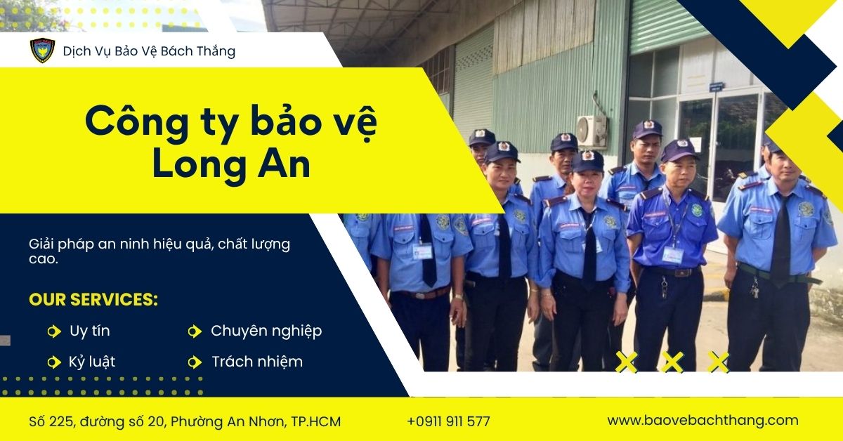 cong ty bao ve long an