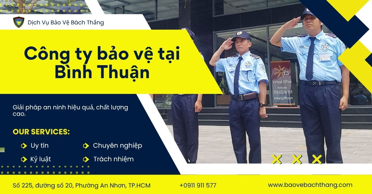 cong ty bao ve tai binh thuan